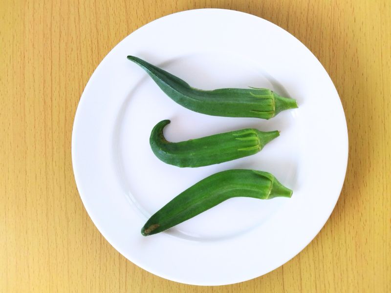 オクラ曲がりの水不足被害